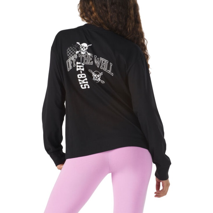 Vans New Varsity Long Sleeve Black Womens