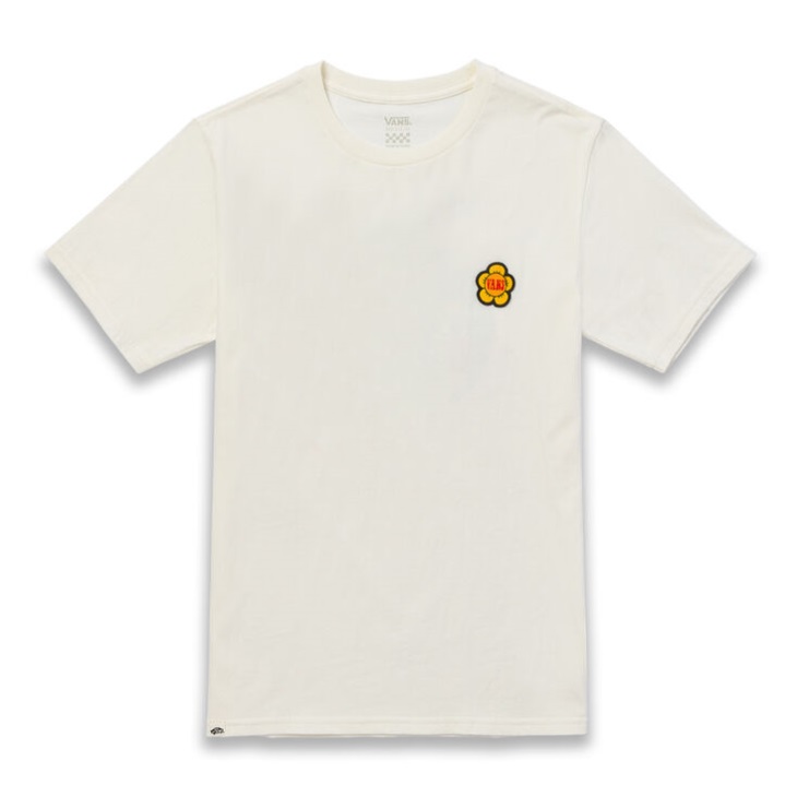 Vans OTW Art Collection Mooncasket T-Shirt Marshmallow Womens