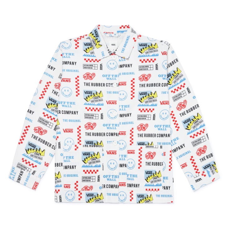 Vans Old Labels Jacket Logos Marshmallow