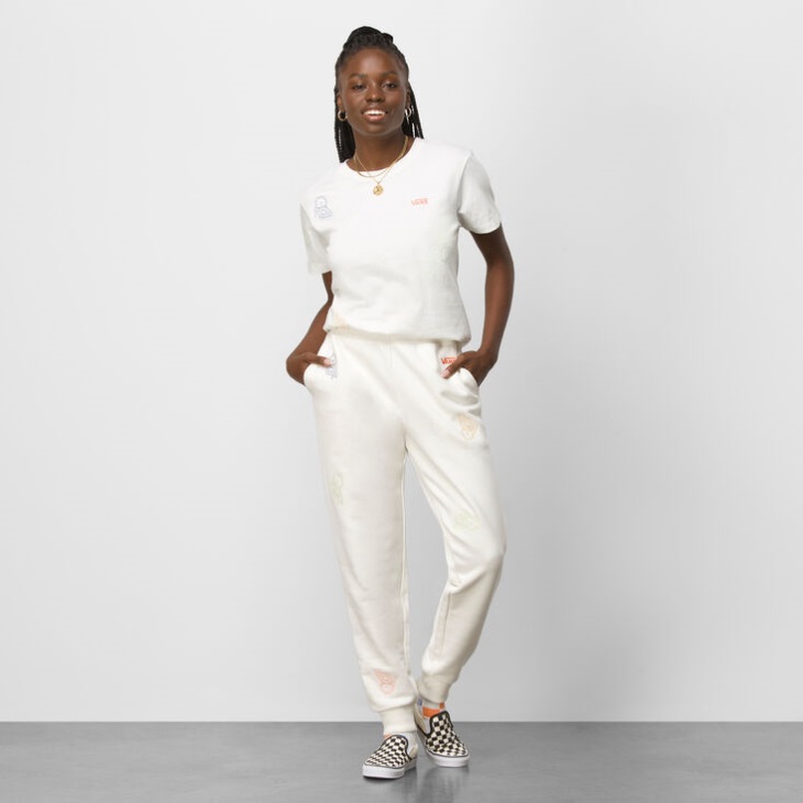 Vans Paisley Check Sweatpant Marshmallow