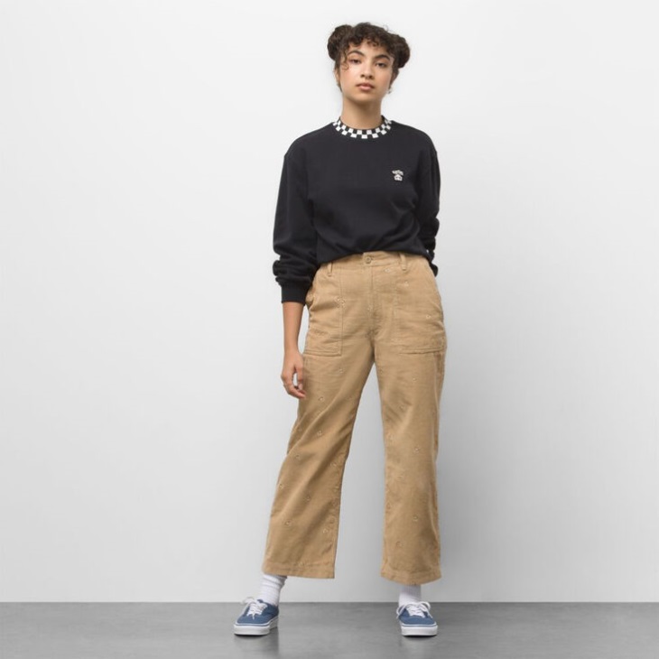 Vans Panda Cord Pant Travertine