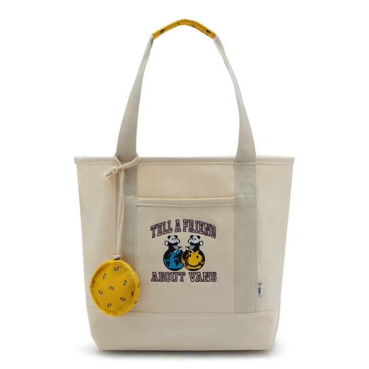 Vans Panda Tote Bag Marshmallow