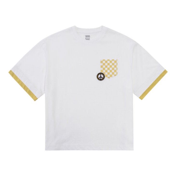 Vans Pocket Short Sleeve T-Shirt White