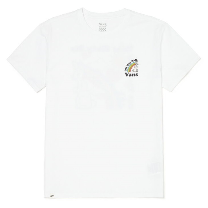 Vans Retro Groove Rabbit Short Sleeve T-Shirt White