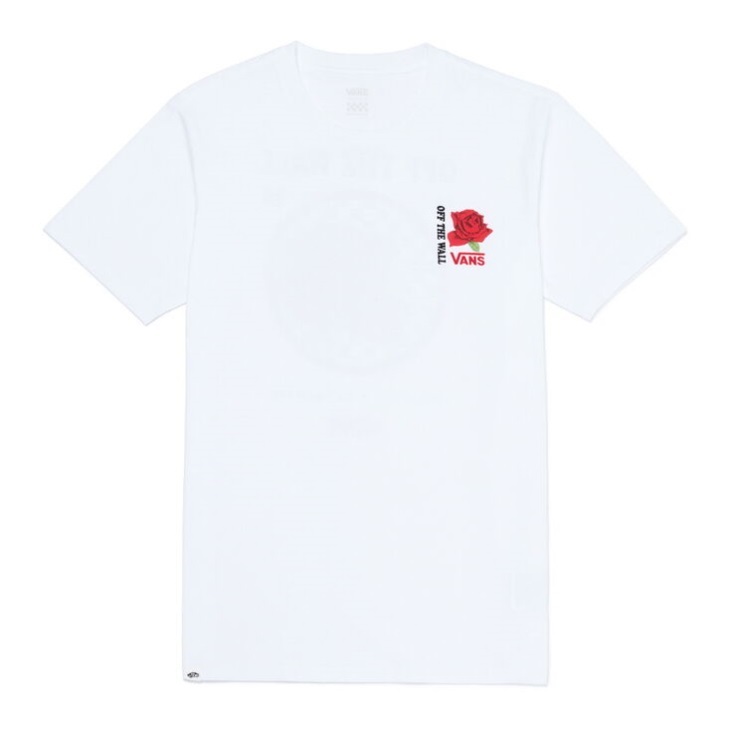 Vans Rosy Checker T-Shirt White