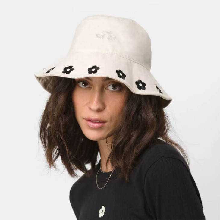 Vans Sandy Liang Bucket Hat Natural