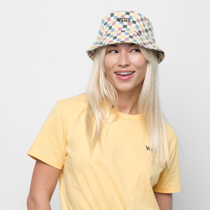 Vans Slub Hankley Bucket Hat Natural-Lilas