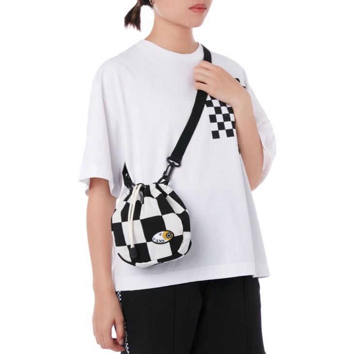 Vans Sunflower Check Crossbody Marshmallow Checkerboard