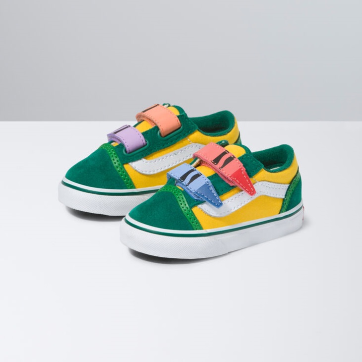 Vans Toddler Crayola Old Skool V Cr Out Of The Box
