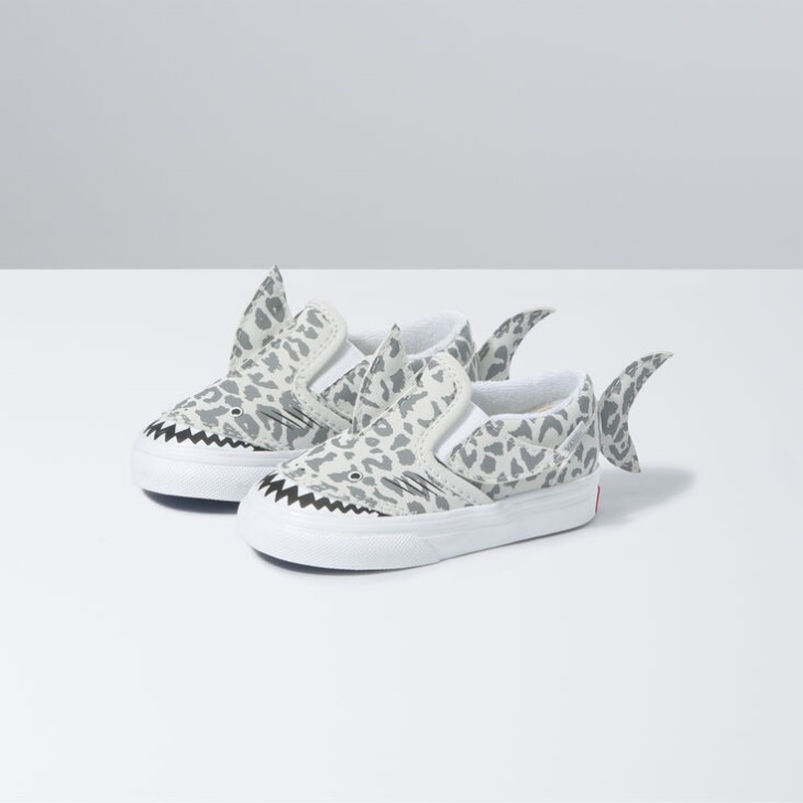 Vans Toddler Shark Slip-On V Leopard Shark