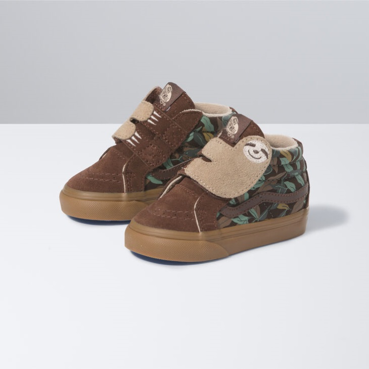 Vans Toddler Sk8-Mid Reissue Potting Soil-Classic Gum