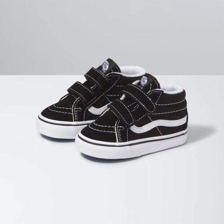 Vans Toddler Sk8-Mid Reissue V Black-True White