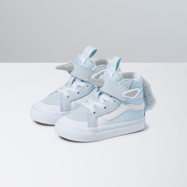 Vans Toddler Unicorn Sk8-Hi Reissue 138 V Delicate Blue-Silver