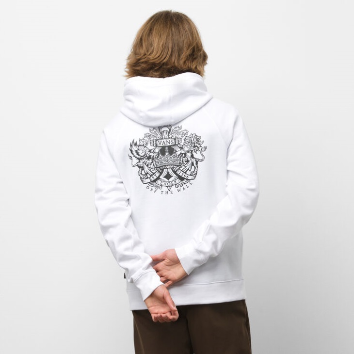 Vans x Dan Lacey Versa Standard Hoodie White