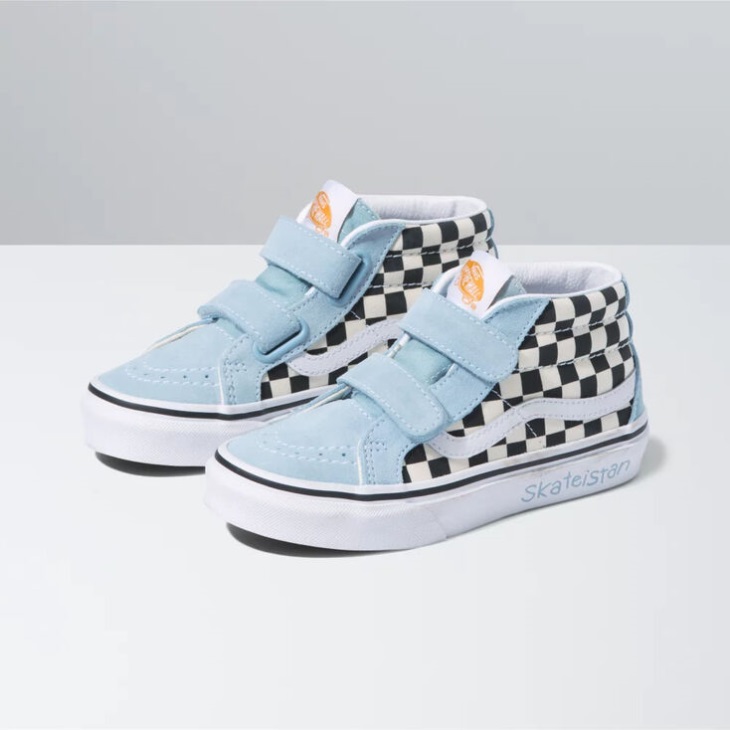 Vans x Skateistan Kids Sk8-Mid Reissue V Checkerboard