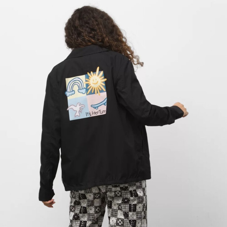 Vans x Skateistan Womens Jacket Black