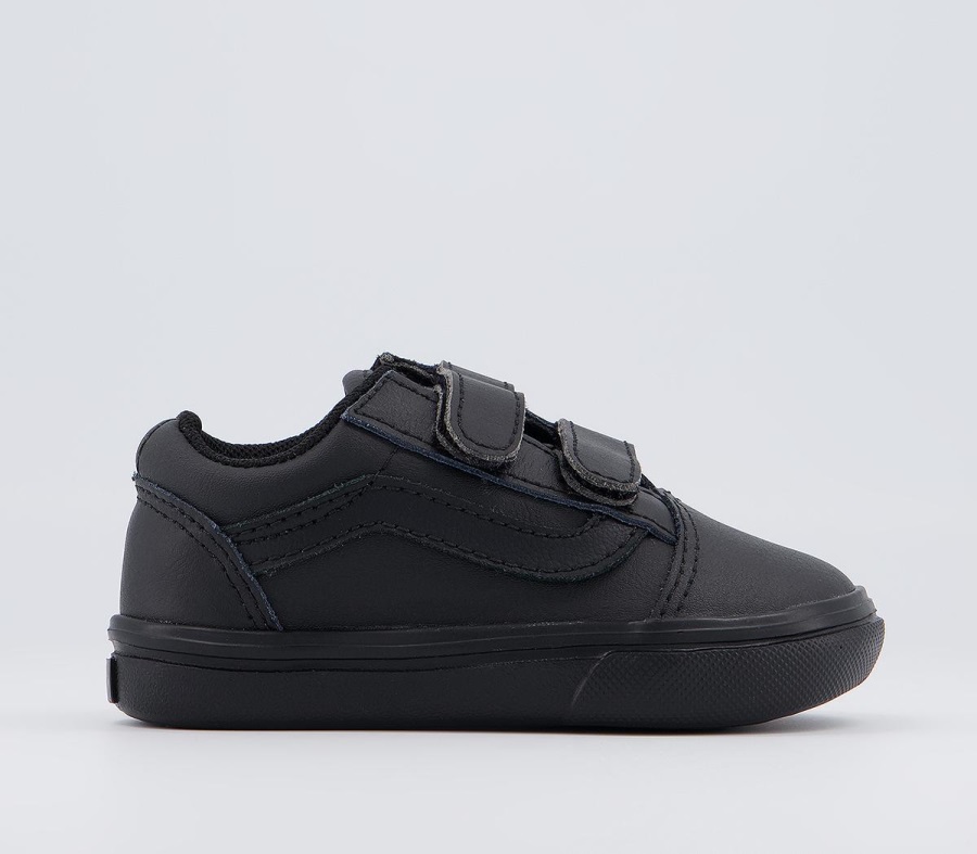 Vans Comfy Cush New School V Toddler Trainers Black