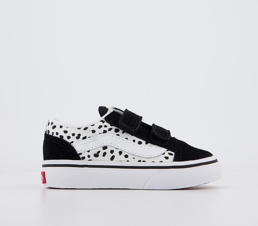 Vans Old Skool Trainers Dalmation Black True White