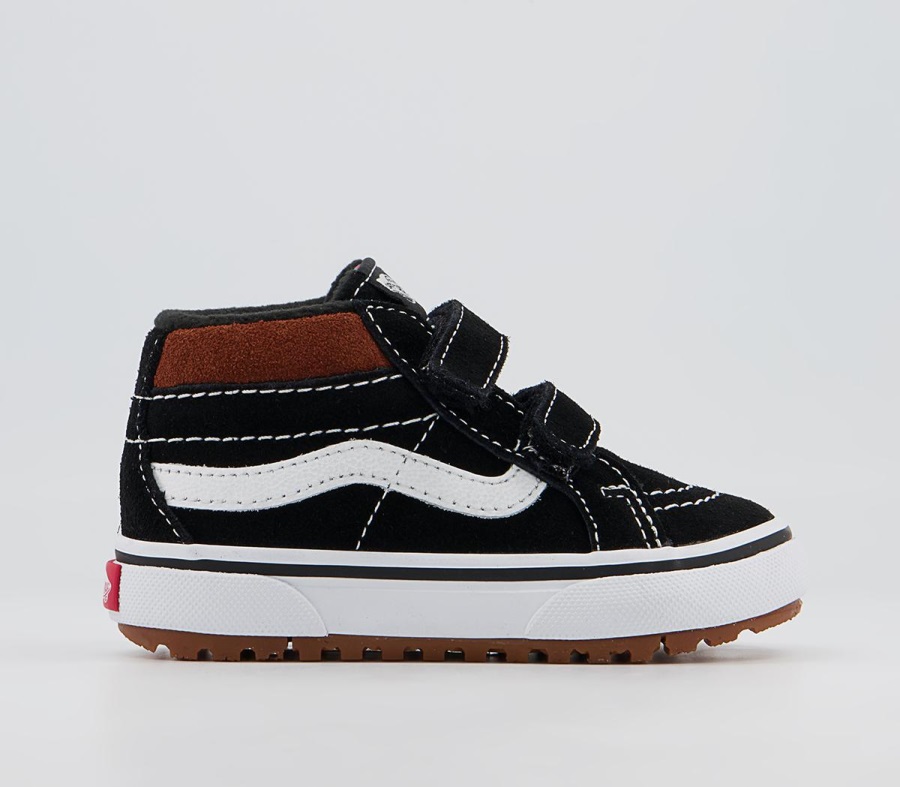 Vans Sk8 Hi Reissue MTE Toddler Trainers Black Tortoise Shell