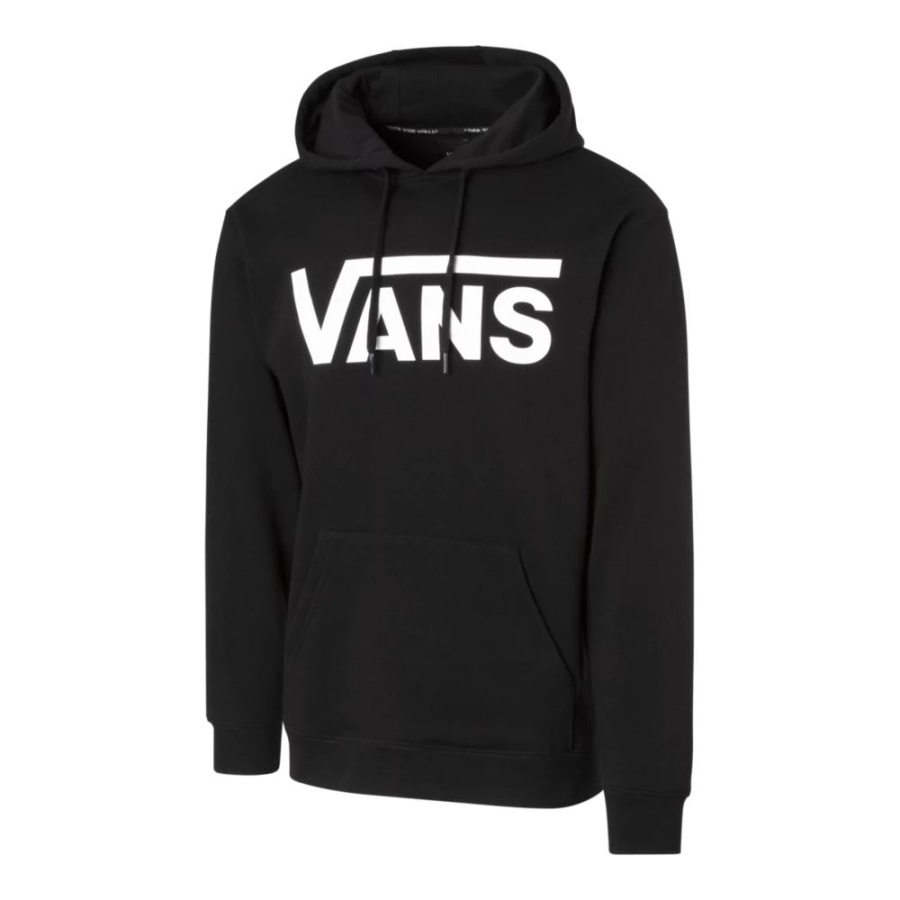 Vans Men's Classic Pullover Hoodie - Black/White Black White