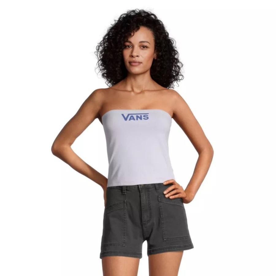 Vans Women's Flying V Tie Dye Tube Top Lavender Fog