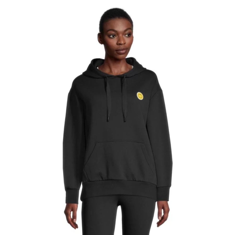 Vans Women's Mar Mar Long Sleeve Oversized Hoodie Black