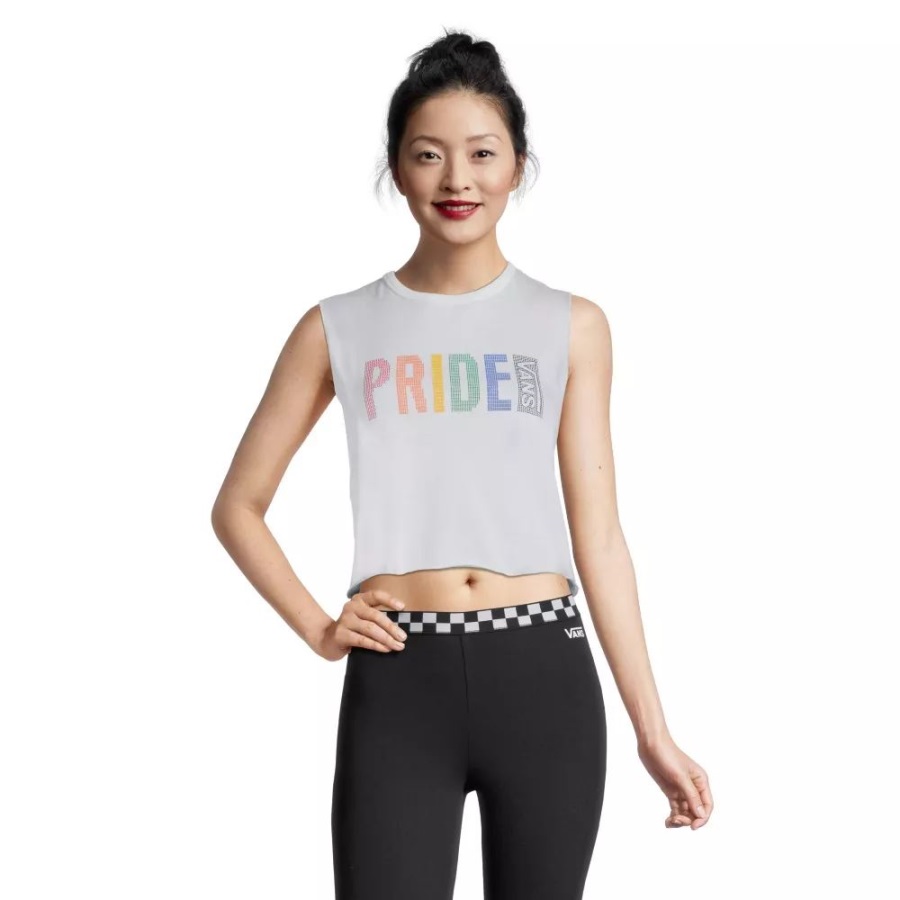 Vans Women's Pride Muscle Tank Whitewhite