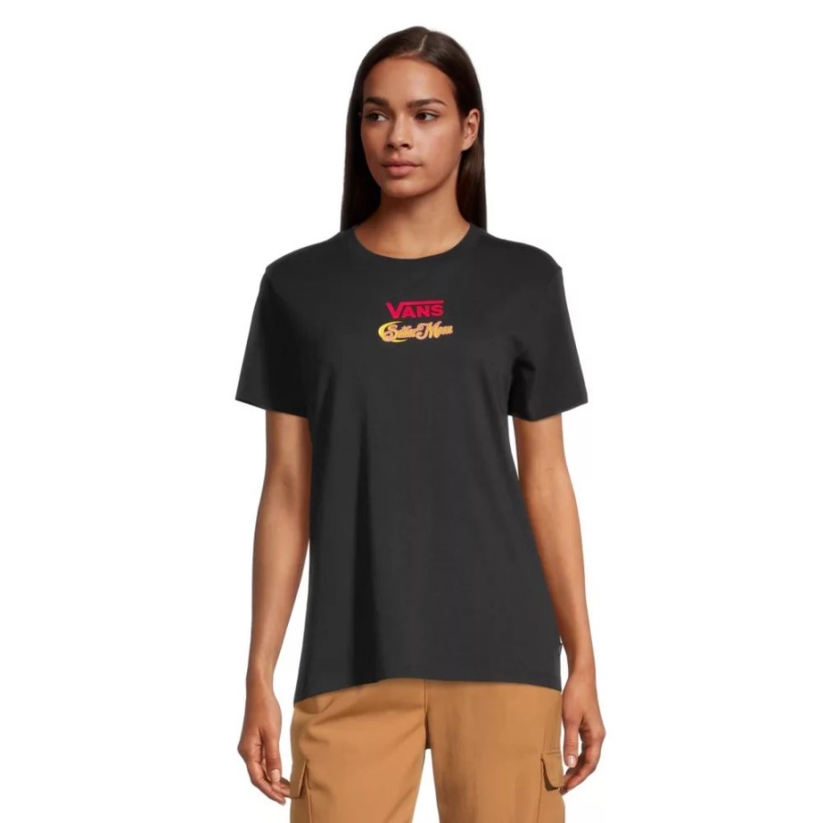 Vans x Sailor Moon Women's BFF Crew T Shirt Black