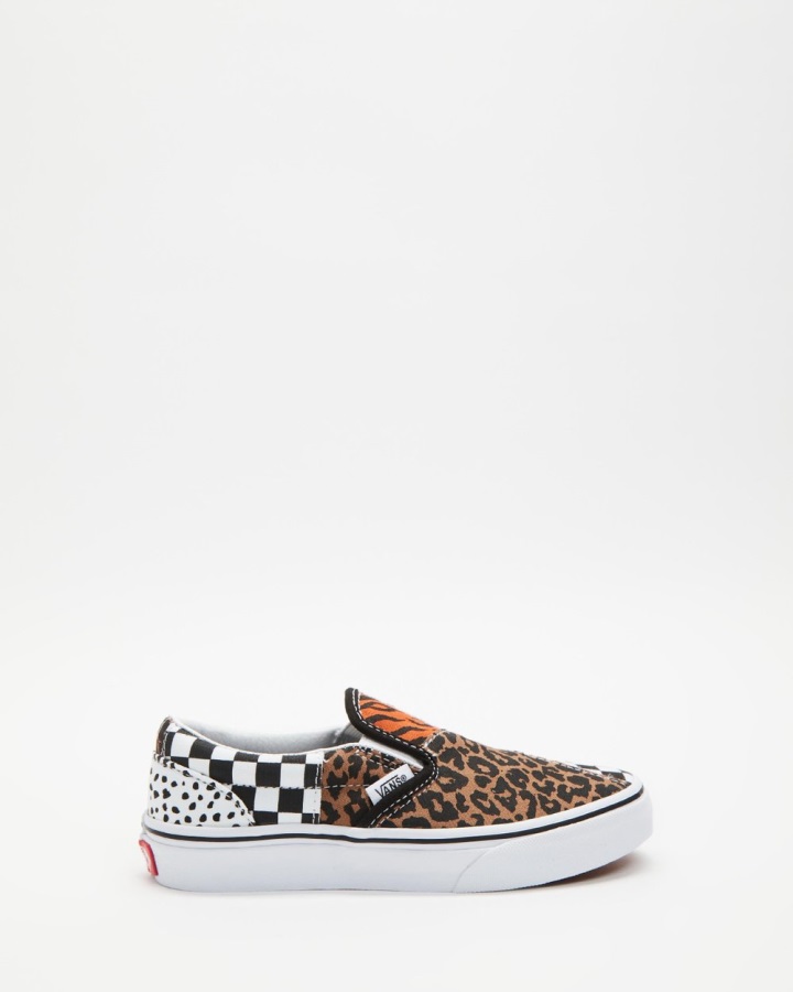 Vans Classic Slip-On Patchwork - Kids Dalmatian Multi