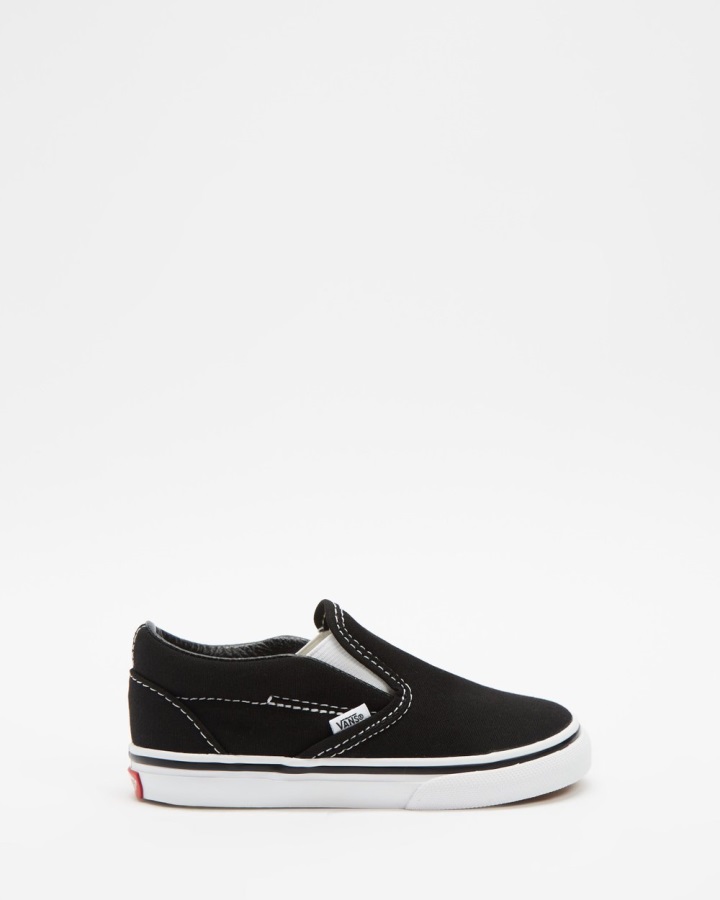 Vans Classic Slip-Ons - Kids Black