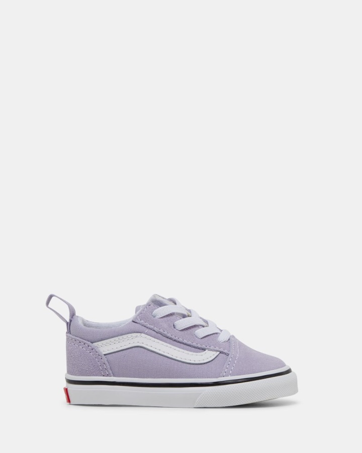 Vans Old Skool El Infant Lavender-White