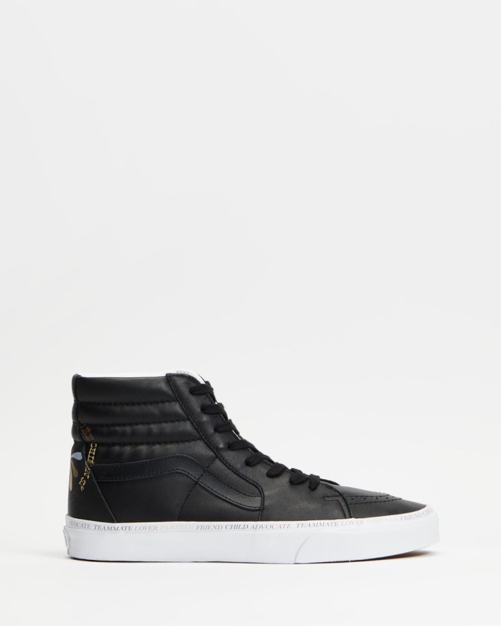 Vans Sk8 Hi Divine - Unisex Black-True White