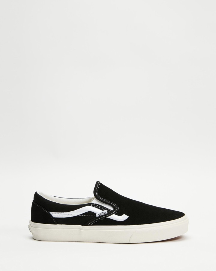 Vans Classic Slip-On Sidestripe - Unisex Black