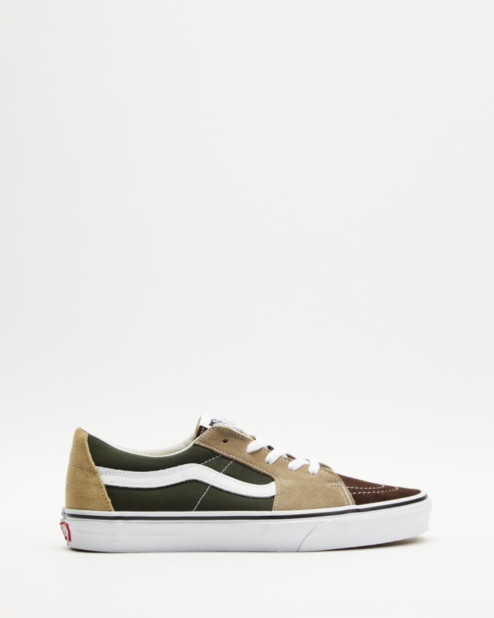 Vans Sk8-Low Colour Block - Unisex Demitasse-True White