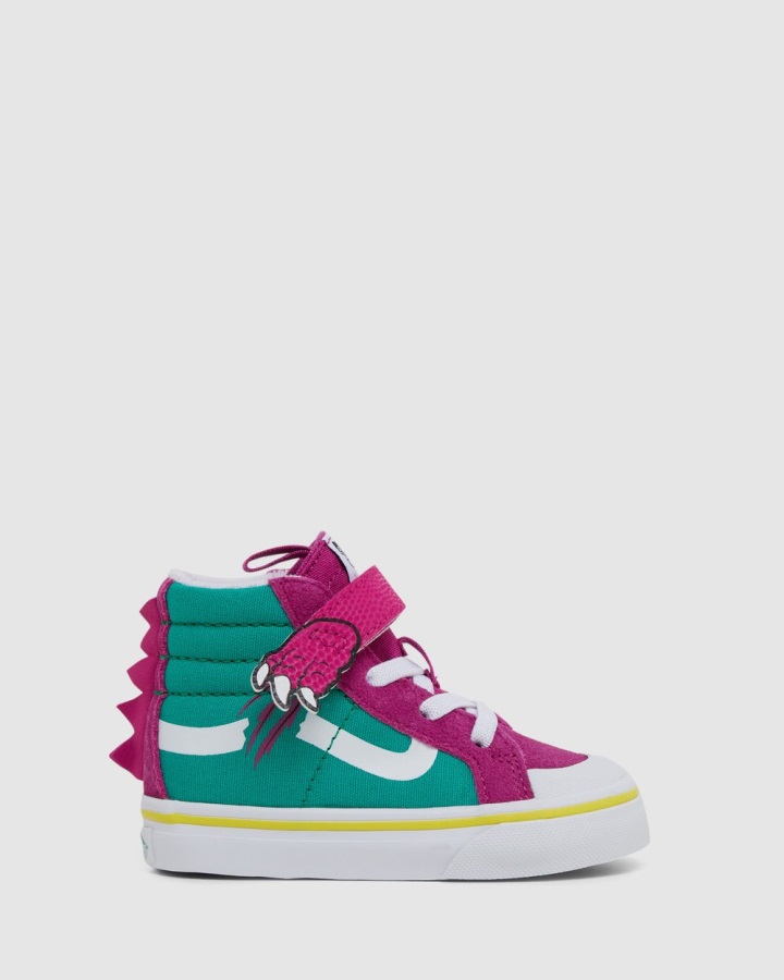 Vans Sk8-Hi Reissue V Dino Infant Purple-Green
