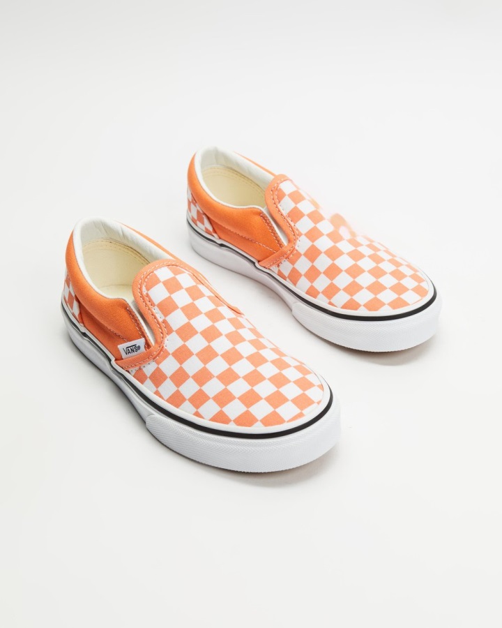 Vans Classic Slip-Ons - Kids - Youth Melon-True White